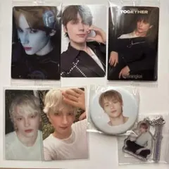 TXT ヒュニンカイ バンダイツインウエハース トレカ 缶バッジ アクキー