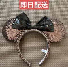 ミニーマウス風 スパンコールカチューシャ