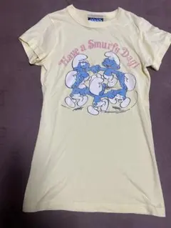 JUNK FOODスマーフプリントTシャツ USA