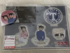 コナン アクリルスタンド 缶バッチ