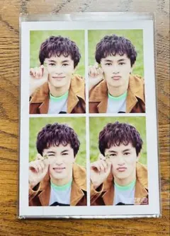 超特急　タクヤ　生誕　生写真　四分割