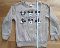 毛玉あり　ミッキー　トレーナー　120