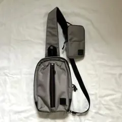 タケオキクチ　グレー ショルダーバッグ