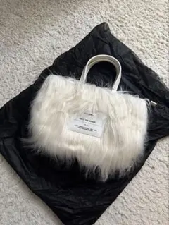 DIESEL ファー2way ハンドバッグ　ショルダーバッグ