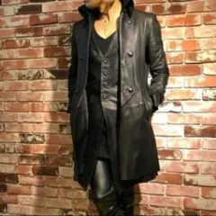 SHARE SPIRIT napoleon leather jacket | Mercari