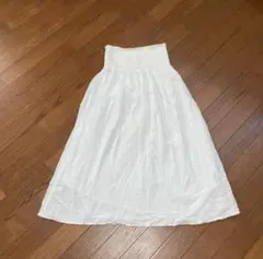 スカート　白　GAP 美品　ウエストゴム