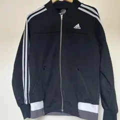 adidas ブラック ジャージ Lサイズ