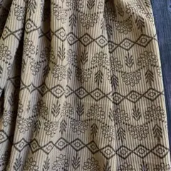 ラスト❣️コーデュロイ生地 プリント生地 幅148×90cm