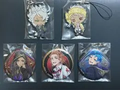 ツイステ 缶バッジ ラバーチャーム