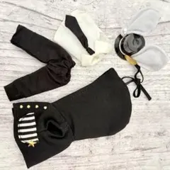 【難ありシャツと帽子はオマケ】ディーラー様製 オビツ11向け アウトフィット