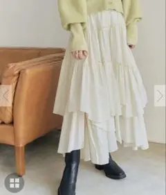 titivate ランダムティアードスカート