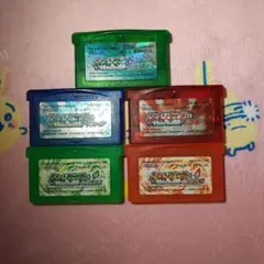 ポケモン エメラルド、ルビー、サファイア、ファイアレッド、リーフグリーン