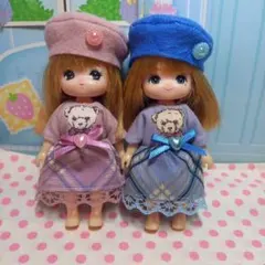 ミキちゃんマキちゃん　ハンドメイド服セット