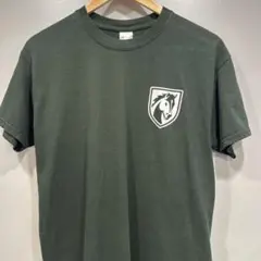 USA古着Tシャツ Mサイズ GILDAN ダークグリーン