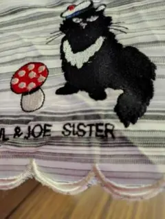 PAUL & JOE SISTER 折りたたみ傘 猫刺繍のサムネイル