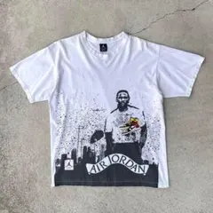 激レア◎ヴィンテージTシャツ古着ナイキAIR JORDANエアジョーダン半袖L白