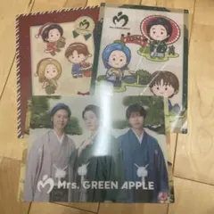 Mrs. GREEN APPLE ローソンコラボビジュアルシート3枚