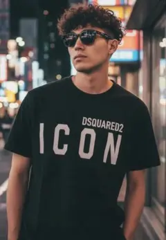 新品未使用✌️ディースクエアード ICONロゴ　Tシャツ　XLサイズ