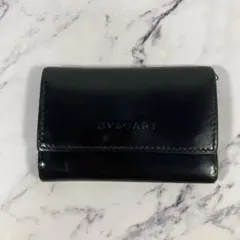 BVLGARI ブルガリ　キーケース　レザー　ブラックのサムネイル