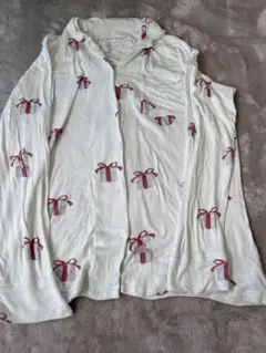 gelato pique クリスマス　プレゼント柄　ルームウェア　トップス