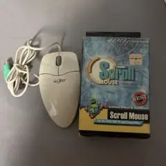 The scroll mouse パソコン　マウス　フロッピーディスク
