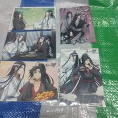 魔道祖師 クリアファイル＆両面ポスター 4点セット PASH！ 付録 - メルカリ