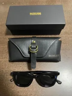 【本日限定価格】NATIVE SONS インディゴブルー サングラスのサムネイル