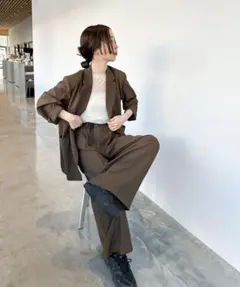 select MOCA by son オーバーサイズテーラードジャケット　セット