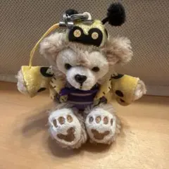 ダッフィーのぬいぐるみ キーチェーン付き