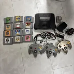 NINTENDO64 本体とゲームカートリッジセット