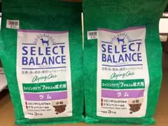 SELECT BALANCE エイジングケア ラム 小粒 3kg×2袋のサムネイル