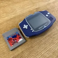 (動作品・オマケ付き)ゲームボーイアドバンス 本体(紫)