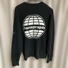 Paragraph クラシック Ｖネック ニット 黒 カーディガン