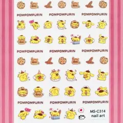 ネイルシール　ポムポムプリン　キャラクター　[C314]