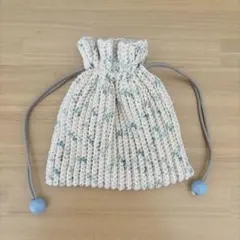 小物収納に♪ ハンドメイド巾着袋 ポーチ