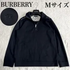極美品 BURBERRY ジップアップ ブルゾン ノバチェック ホースロゴ 刺繍のサムネイル