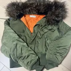 AZUL BY MOUSSYのN-2Bフライトジャケット ファーブルゾン当日発送