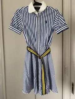Polo Ralph Lauren ストライプシャツワンピース