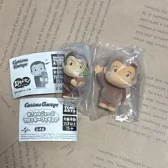 おさるのジョージ むぎゅっと・フロッキーフィギュア