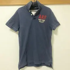 ⭐︎希少⭐︎ レア　Abercrombie & Fitch ネイビー ポロシャツ