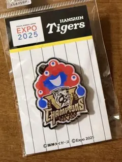 万博2025 ミャクミャク　阪神タイガース　リーグ優勝記念　ピンズ　新品未使用