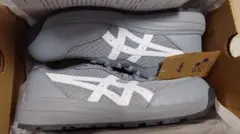 ASICS WINJOB CP221 グレー/ホワイト 26.5cm