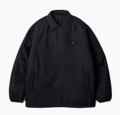 ENNOY PADDED NYLON COACH JACKET ブラック　L