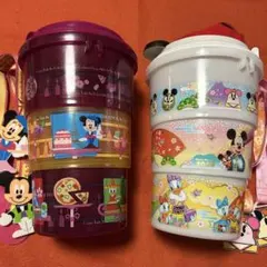 ディズニー　ポップコーン　バケット　2点セット
