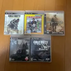 PS3ソフト　5点セット
