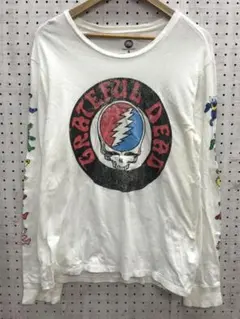GRATEFUL DEAD ロックバンド ロゴ クマ イラストプリント ロンTのサムネイル