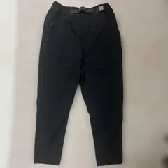 黒パンツ　裏起毛