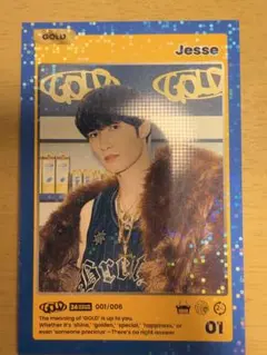 ジェシー　SixTONES アルバム GOLD トレカ　初回盤B特典