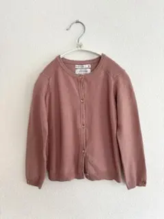 ✨美品✨ ZARA ザラ キッズ カーディガン 110cmサイズ ピンクラメ