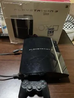 PlayStation 3 本体 80GB コントローラー付きジャンク品